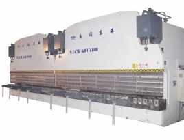 2xWE67K-600/6000 CNC Press Brake in Tandem